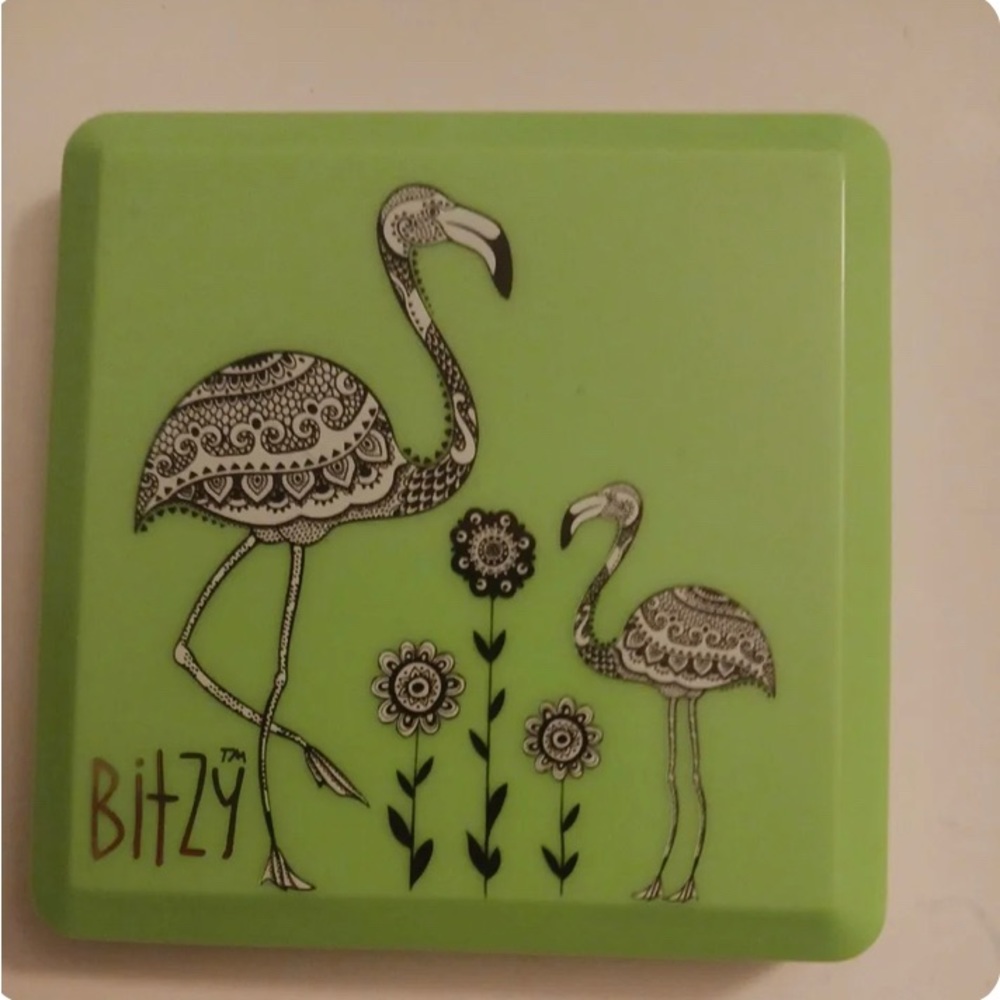 Bitzy Flamingo Custom Compact Case 🦩